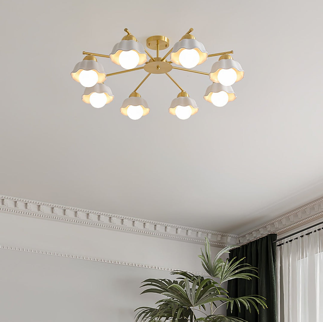 Flower Shade Chandelier - Vakkerlight