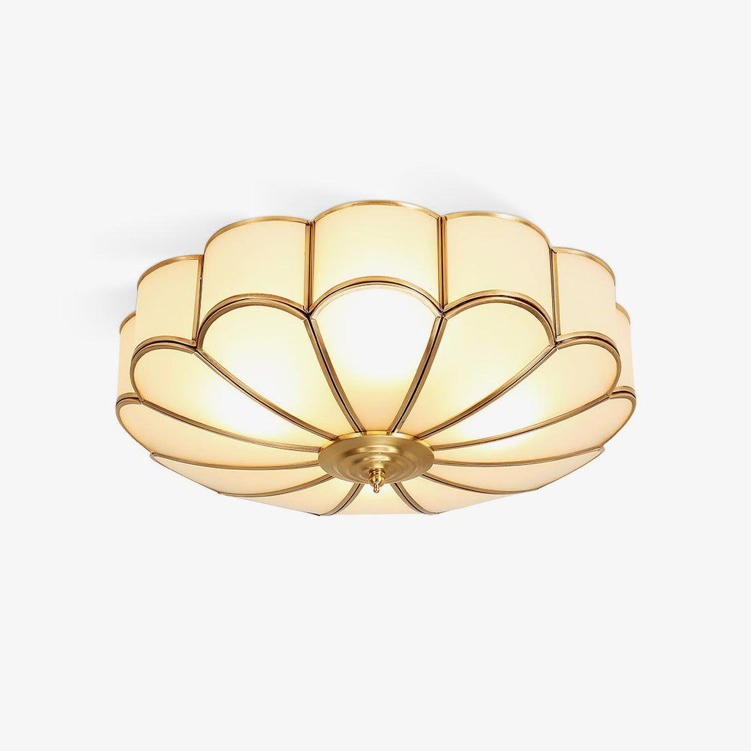 Flower Shape Glass Recessed Ceiling Light - Vakkerlight