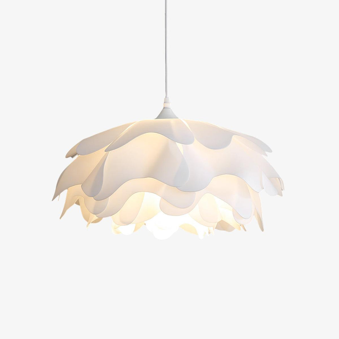 Flower Shaped White Pendant Lamp - Vakkerlight