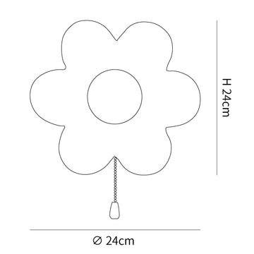 Applique Flowers — Plans cotés 1