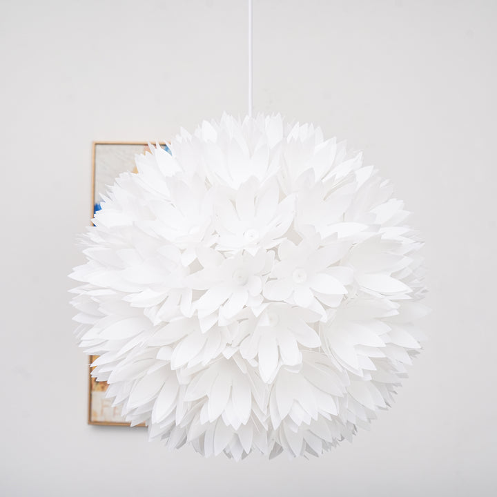 Bloemen bal hanglamp