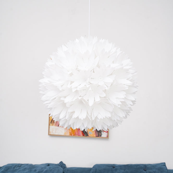 Bloemen bal hanglamp