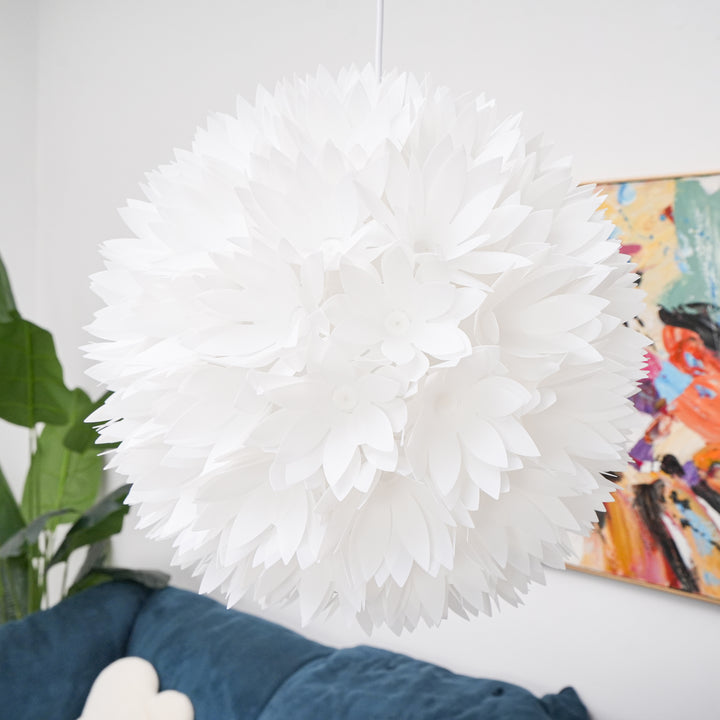 Bloemen bal hanglamp