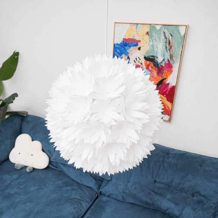 Bloemen bal hanglamp