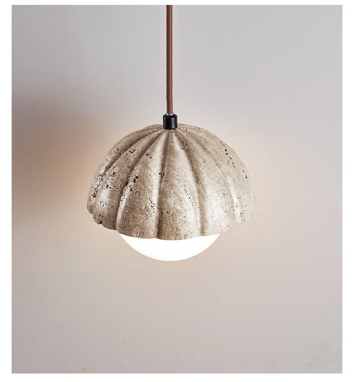 Fluted Orb Pendant Lamp - Vakkerlight
