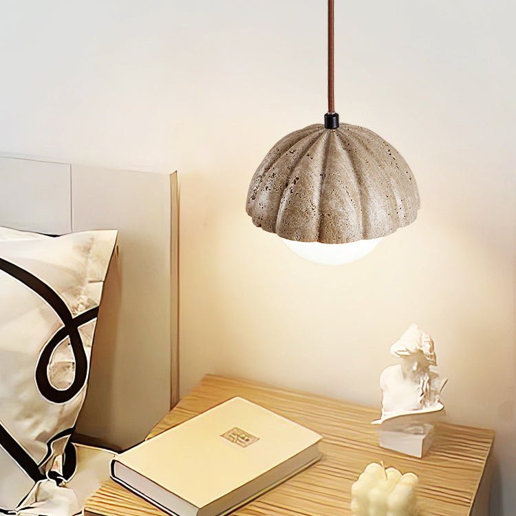Fluted Orb Pendant Lamp - Vakkerlight