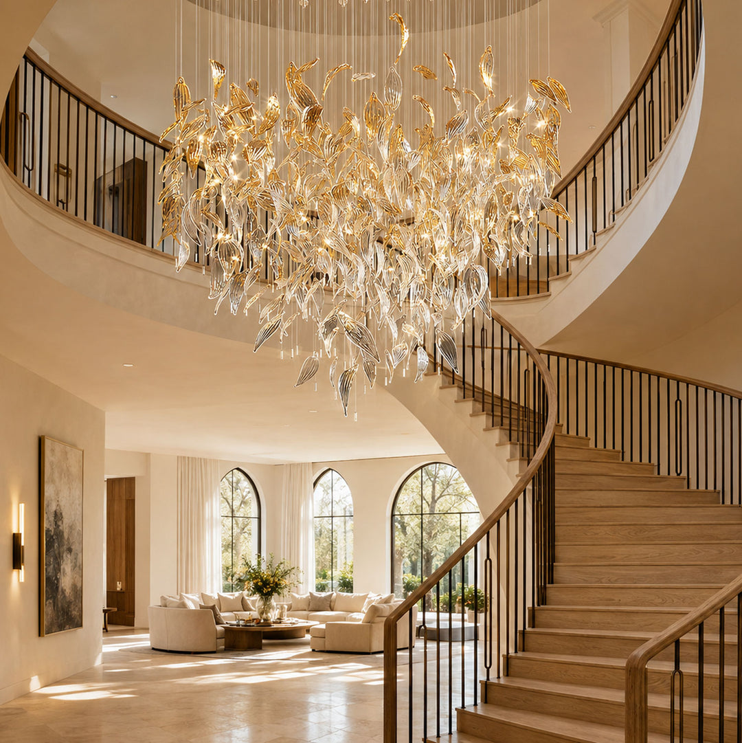 Fluttering Leaves Chandelier