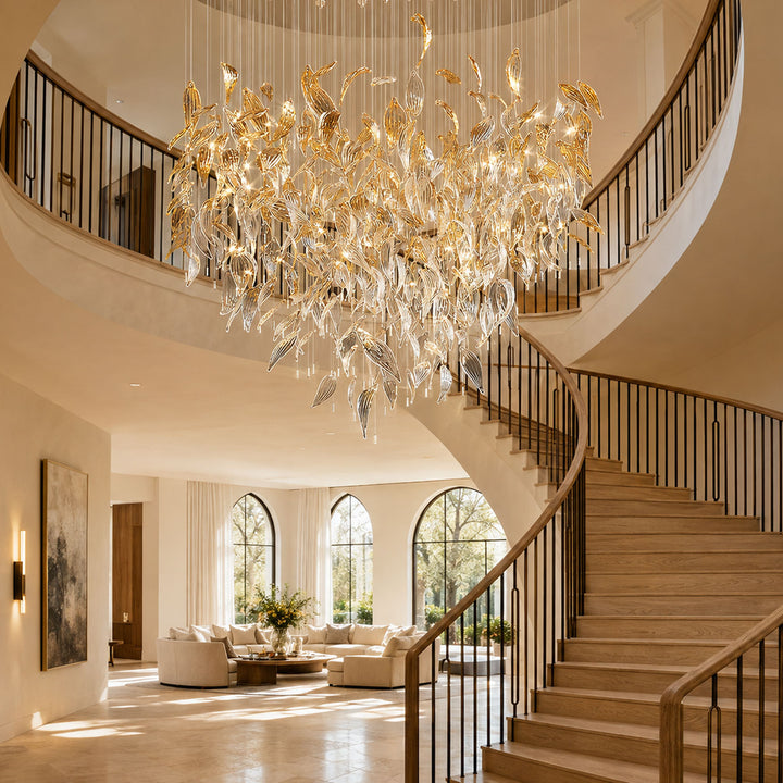 Fluttering Leaves Chandelier