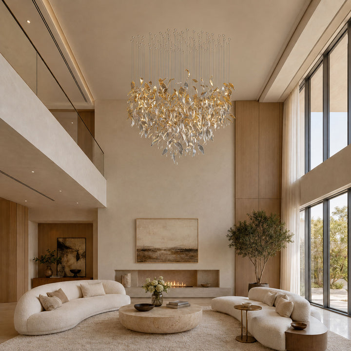 Fluttering Leaves Chandelier