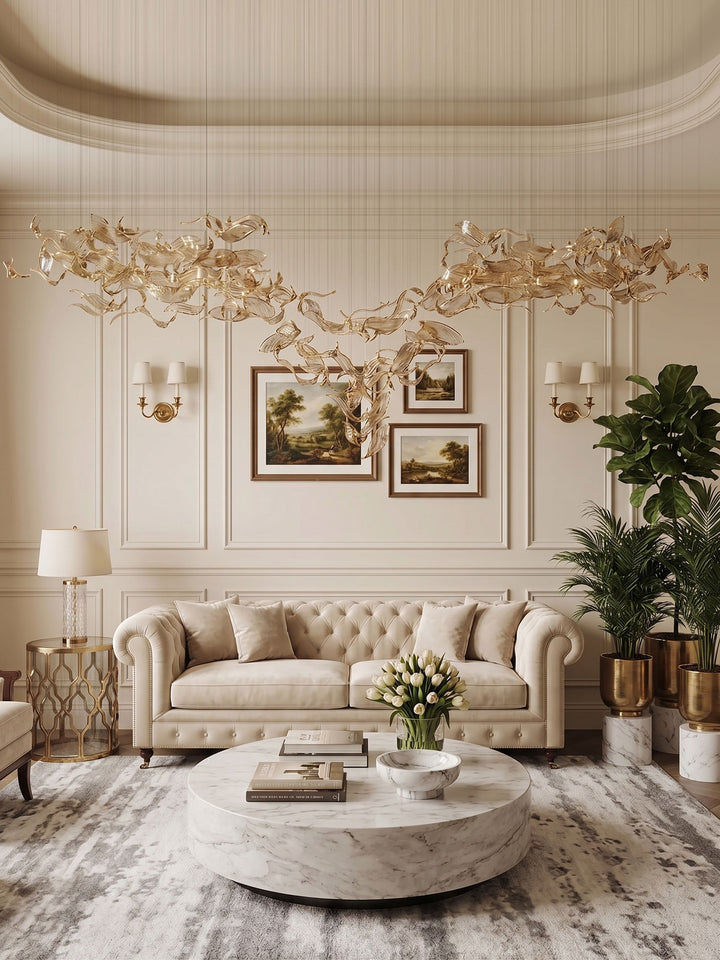 Fluttering Leaves Chandelier