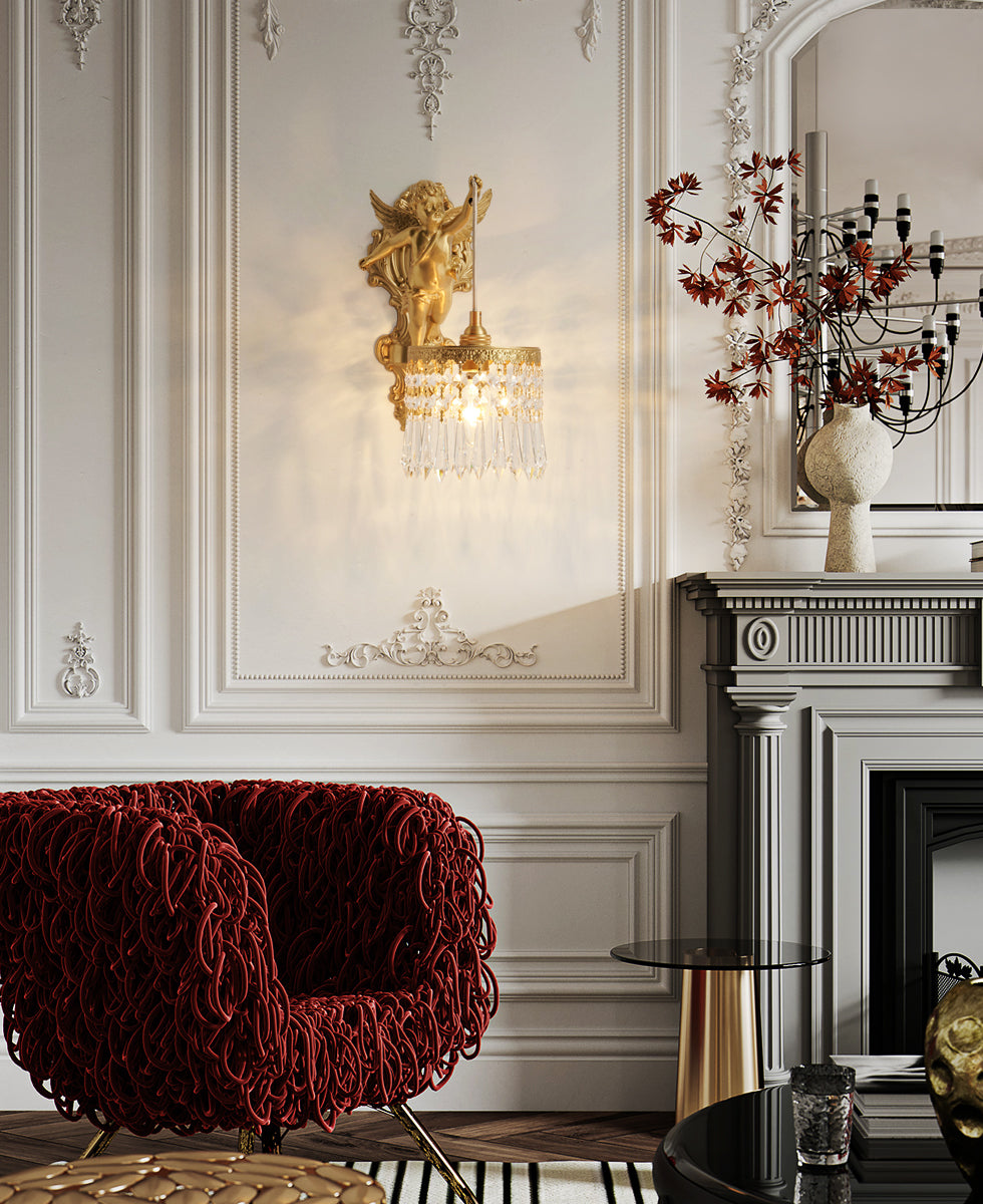 Flying Angel Wall Light