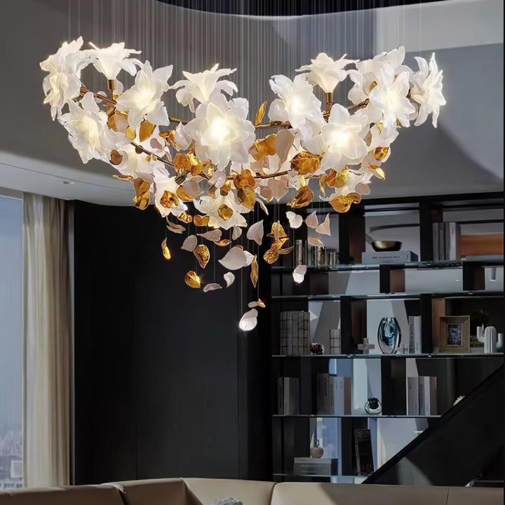 Flying Flowers Fluttering Chandelier - Vakkerlight