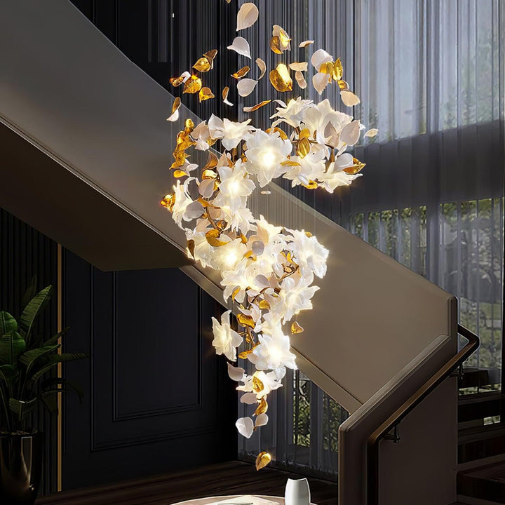 Flying Flowers Fluttering Chandelier - Vakkerlight