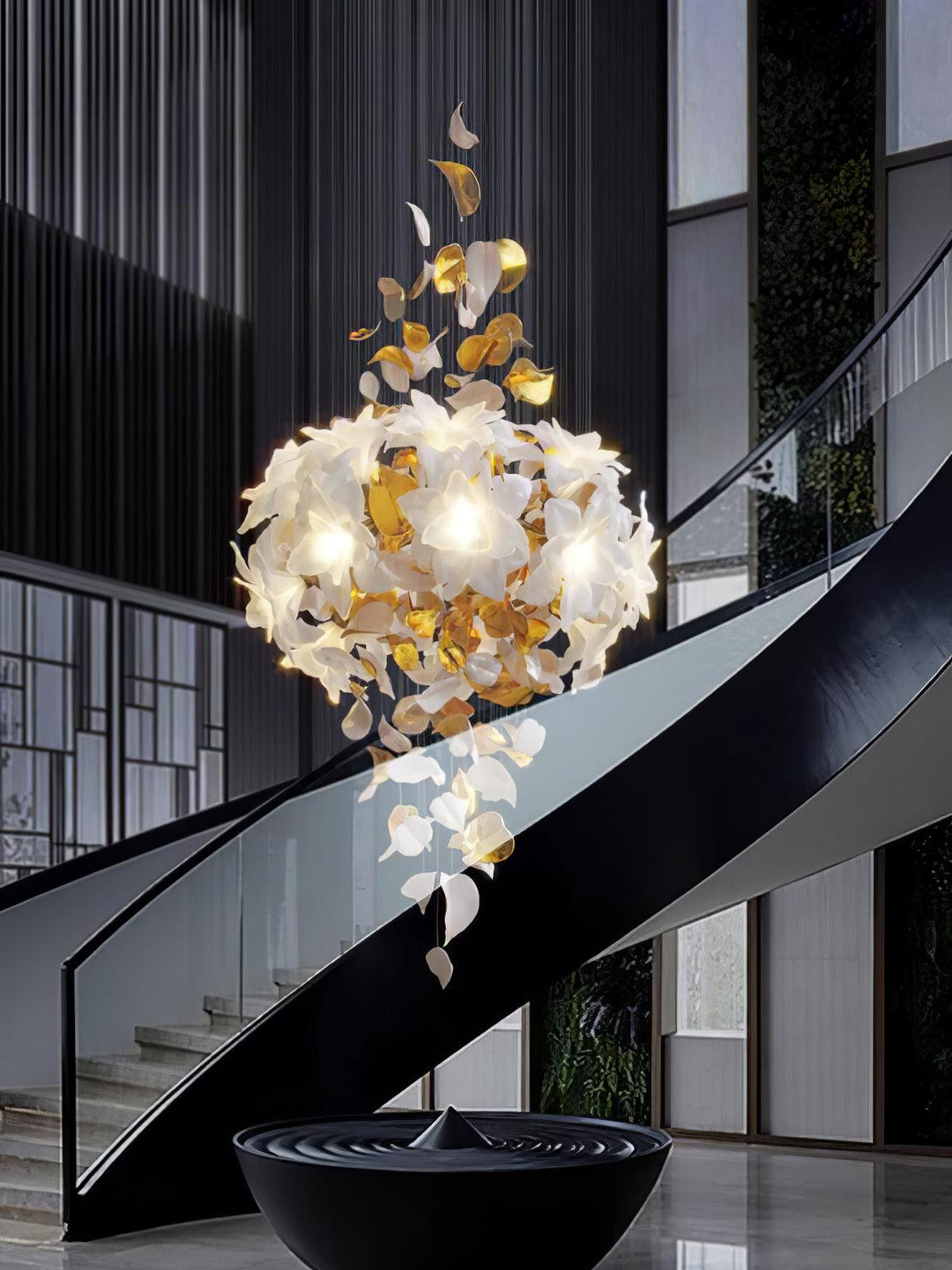 Flying Flowers Fluttering Chandelier - Vakkerlight