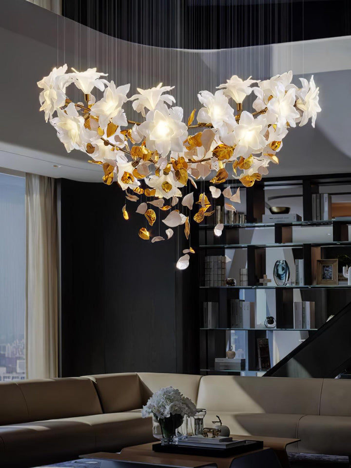 Flying Flowers Fluttering Chandelier - Vakkerlight