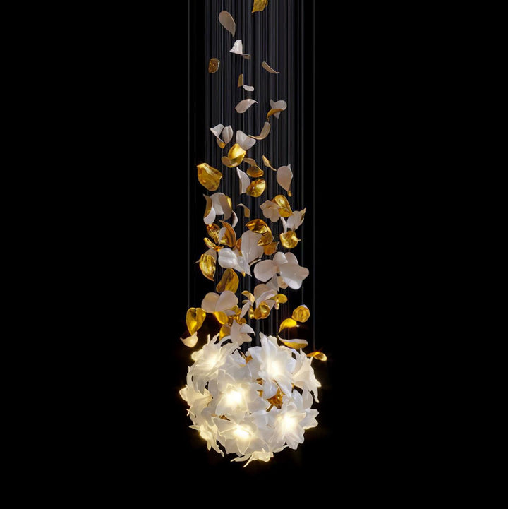 Flying Flowers Fluttering Chandelier - Vakkerlight