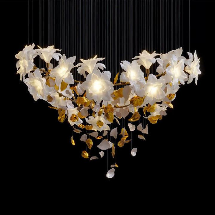 Flying Flowers Fluttering Chandelier - Vakkerlight