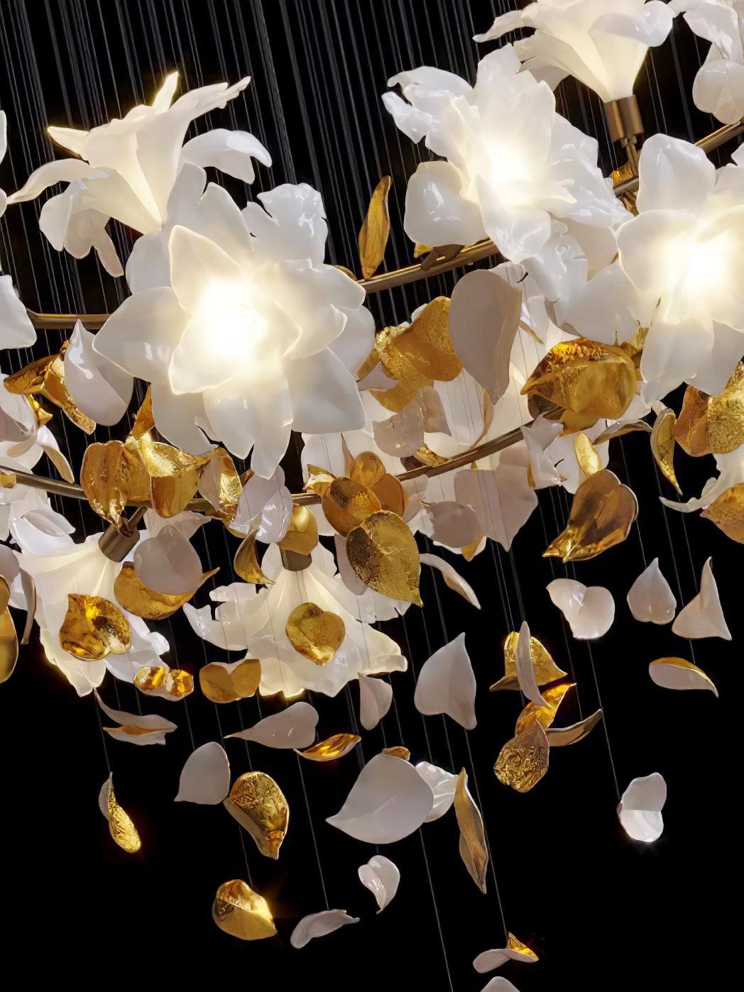 Flying Flowers Fluttering Chandelier - Vakkerlight