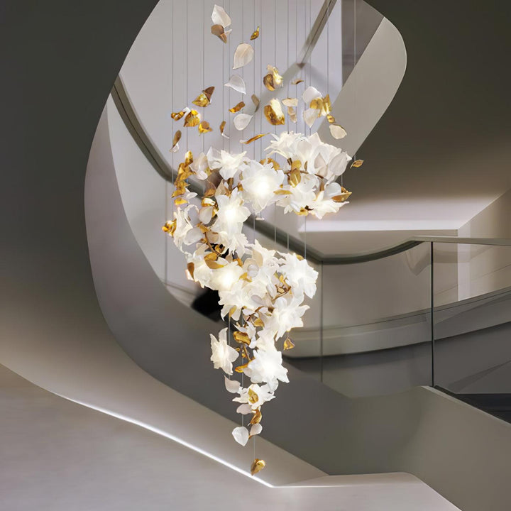 Flying Flowers Fluttering Chandelier - Vakkerlight