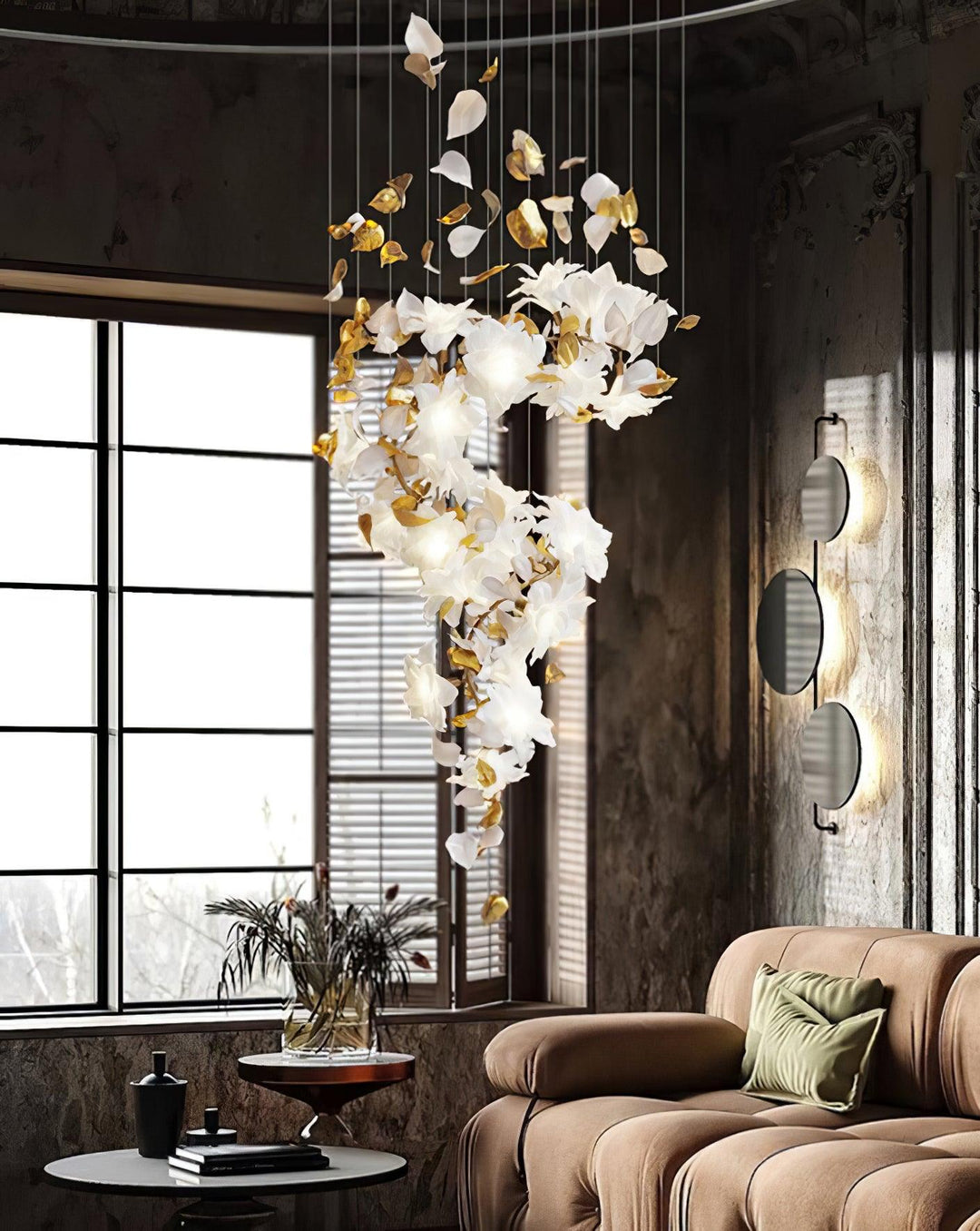 Flying Flowers Fluttering Chandelier - Vakkerlight