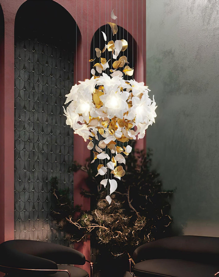 Flying Flowers Fluttering Chandelier - Vakkerlight