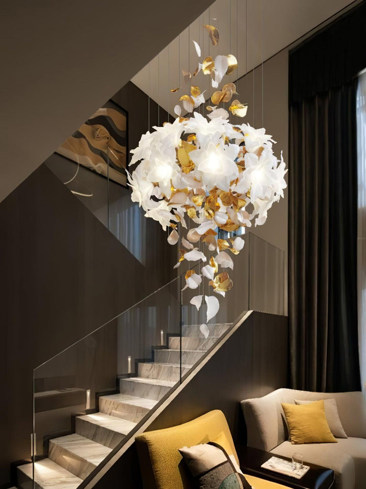 Flying Flowers Fluttering Chandelier - Vakkerlight