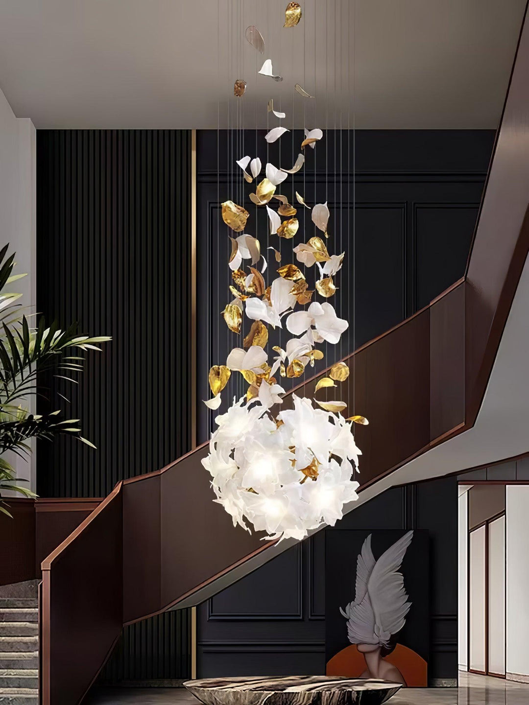 Flying Flowers Fluttering Chandelier - Vakkerlight