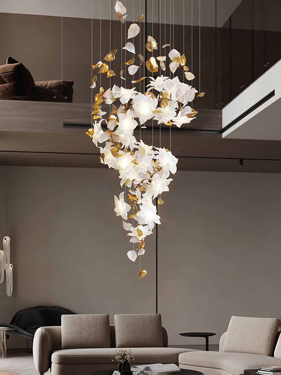 Flying Flowers Fluttering Chandelier - Vakkerlight