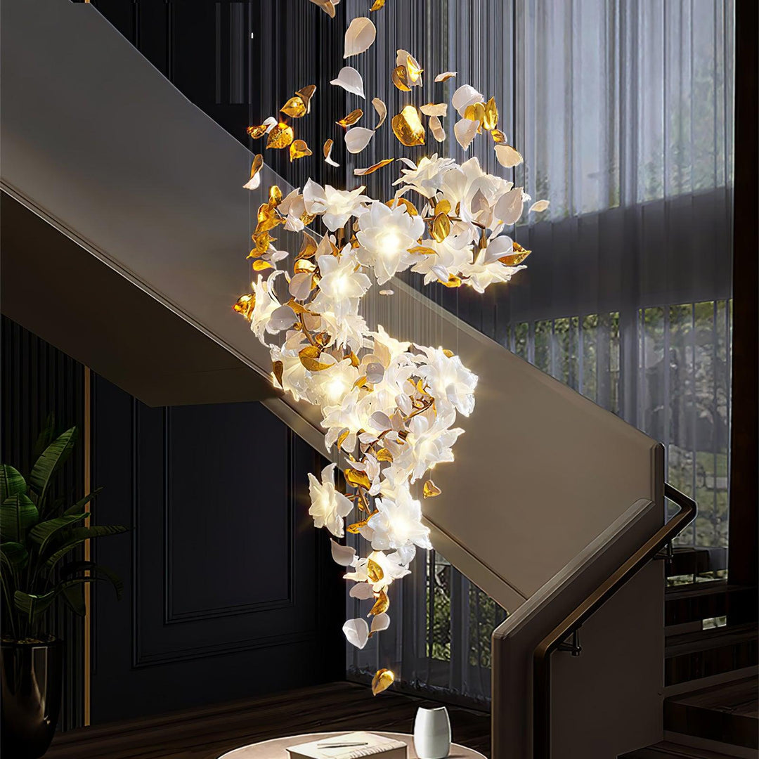 Flying Flowers Fluttering Chandelier - Vakkerlight