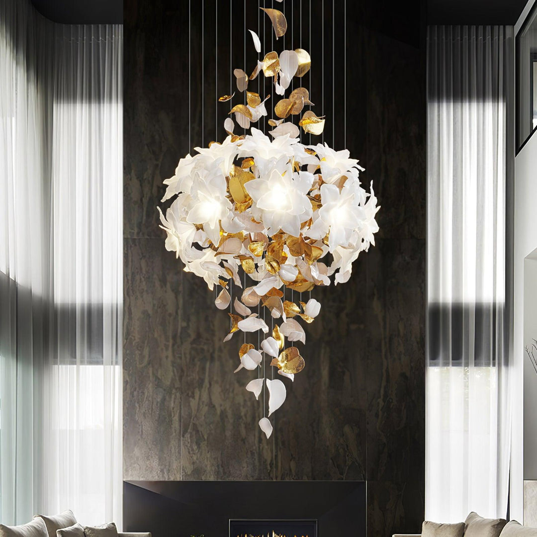 Flying Flowers Fluttering Chandelier - Vakkerlight