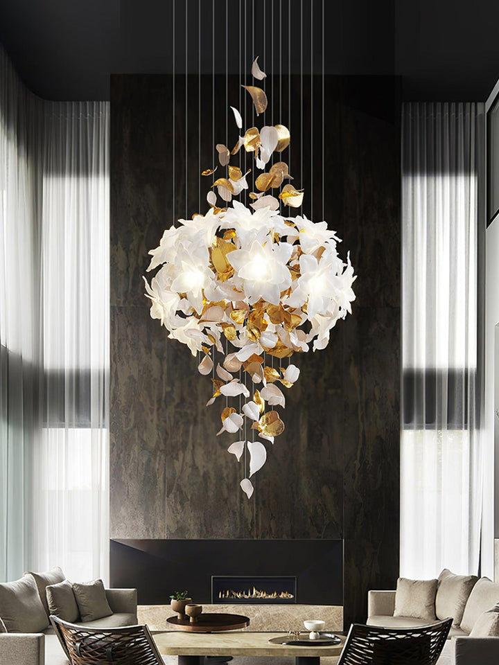 Flying Flowers Fluttering Chandelier - Vakkerlight