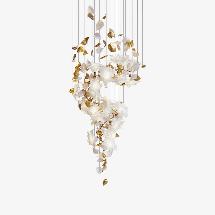 Flying Flowers Fluttering Chandelier - Vakkerlight