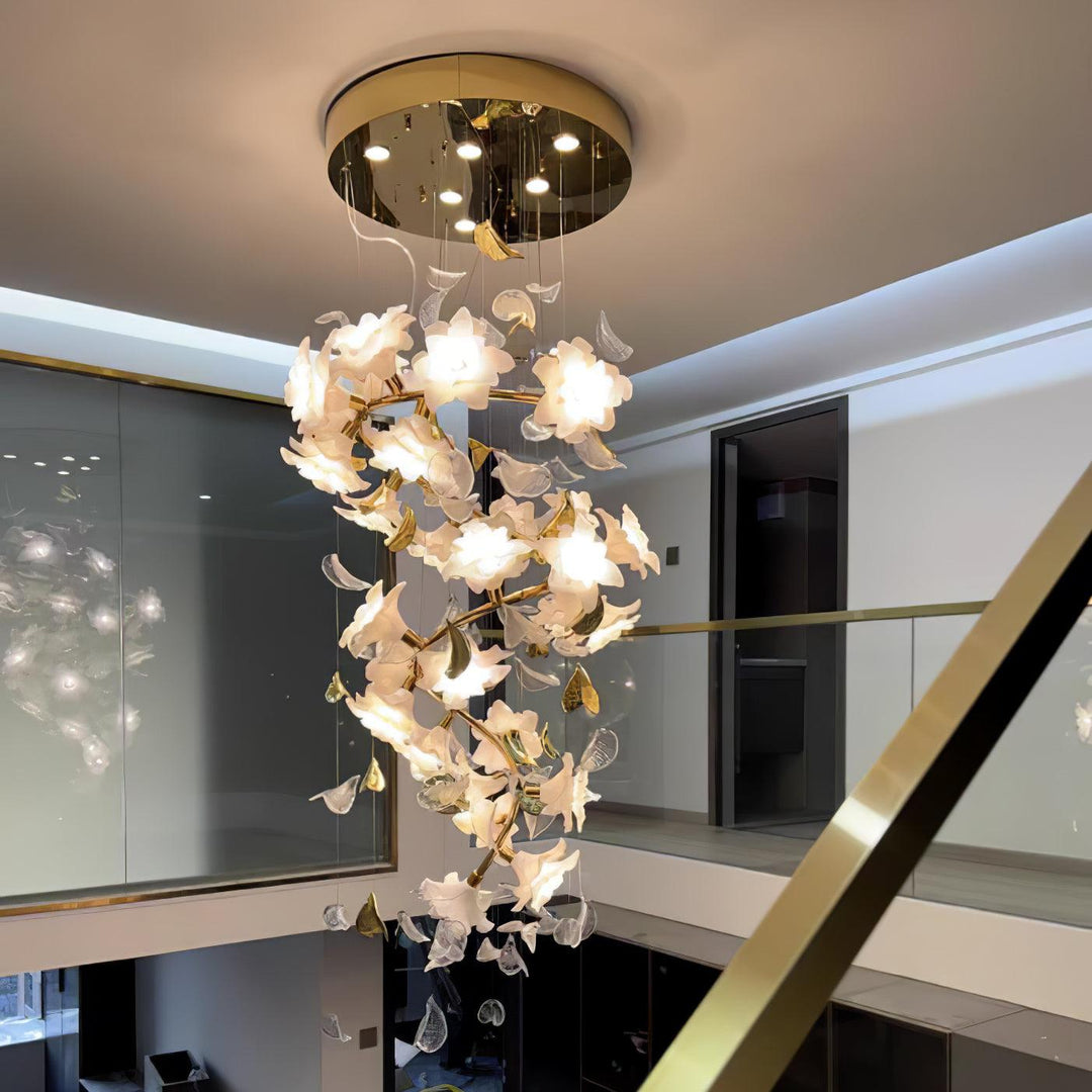 Flying Flowers Fluttering Chandelier - Vakkerlight