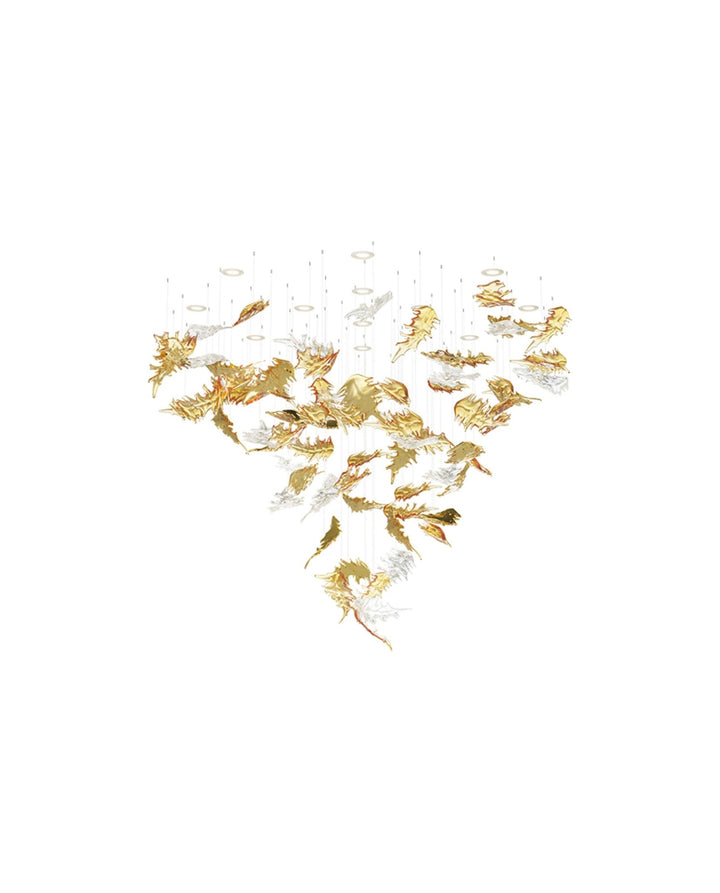 Flying Leaves Chandelier - Vakkerlight