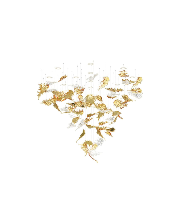 Flying Leaves Chandelier - Vakkerlight