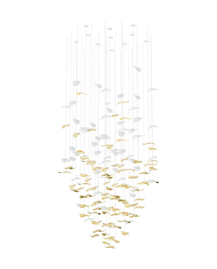 Flying Leaves Chandelier - Vakkerlight