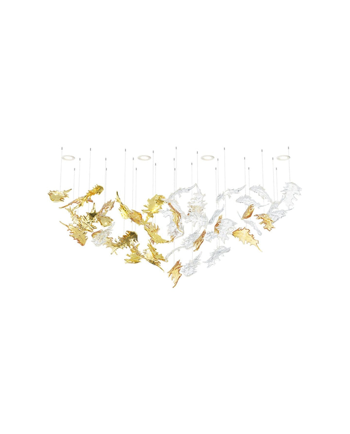 Flying Leaves Chandelier - Vakkerlight