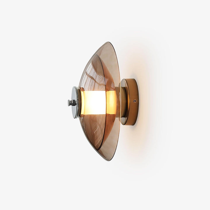 Flying Saucer Chrome Wall Light - Vakkerlight