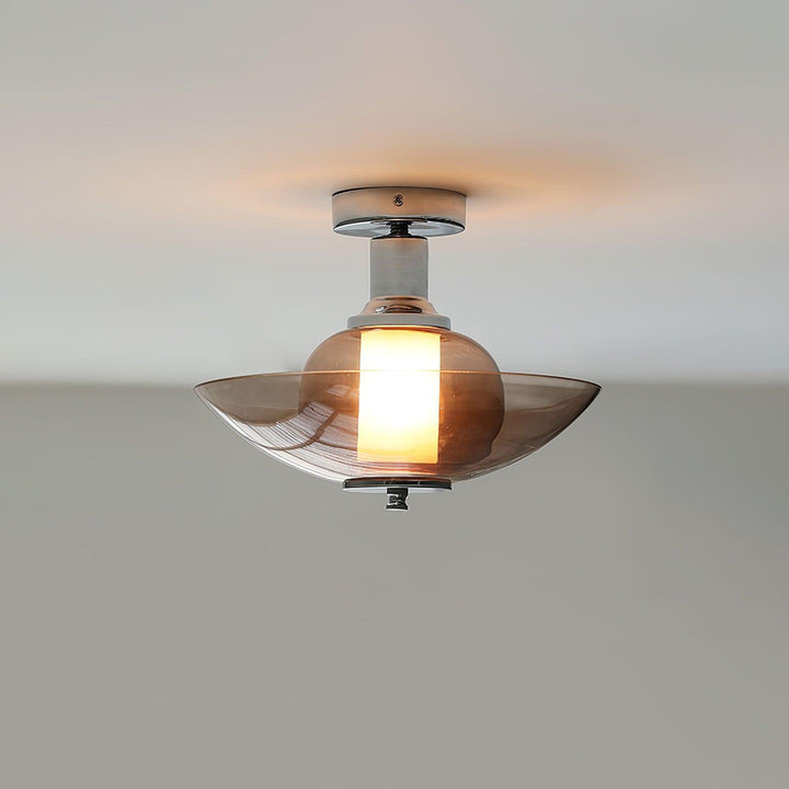 Flying Saucer Chrome Wall Light - Vakkerlight