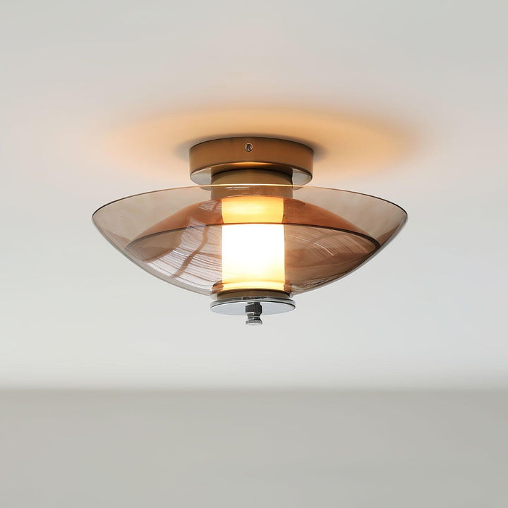 Flying Saucer Chrome Wall Light - Vakkerlight