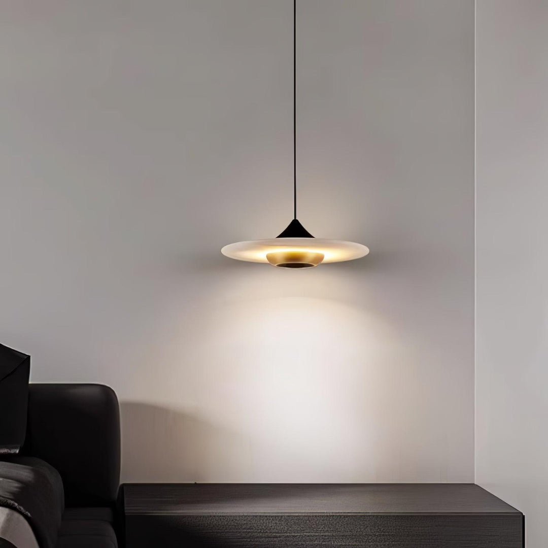 Flying Saucer Marble Pendant Lamp - Vakkerlight