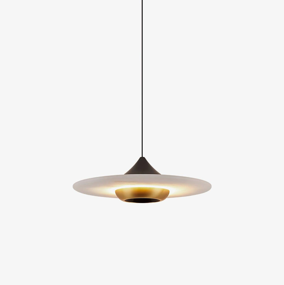 Flying Saucer Marble Pendant Lamp