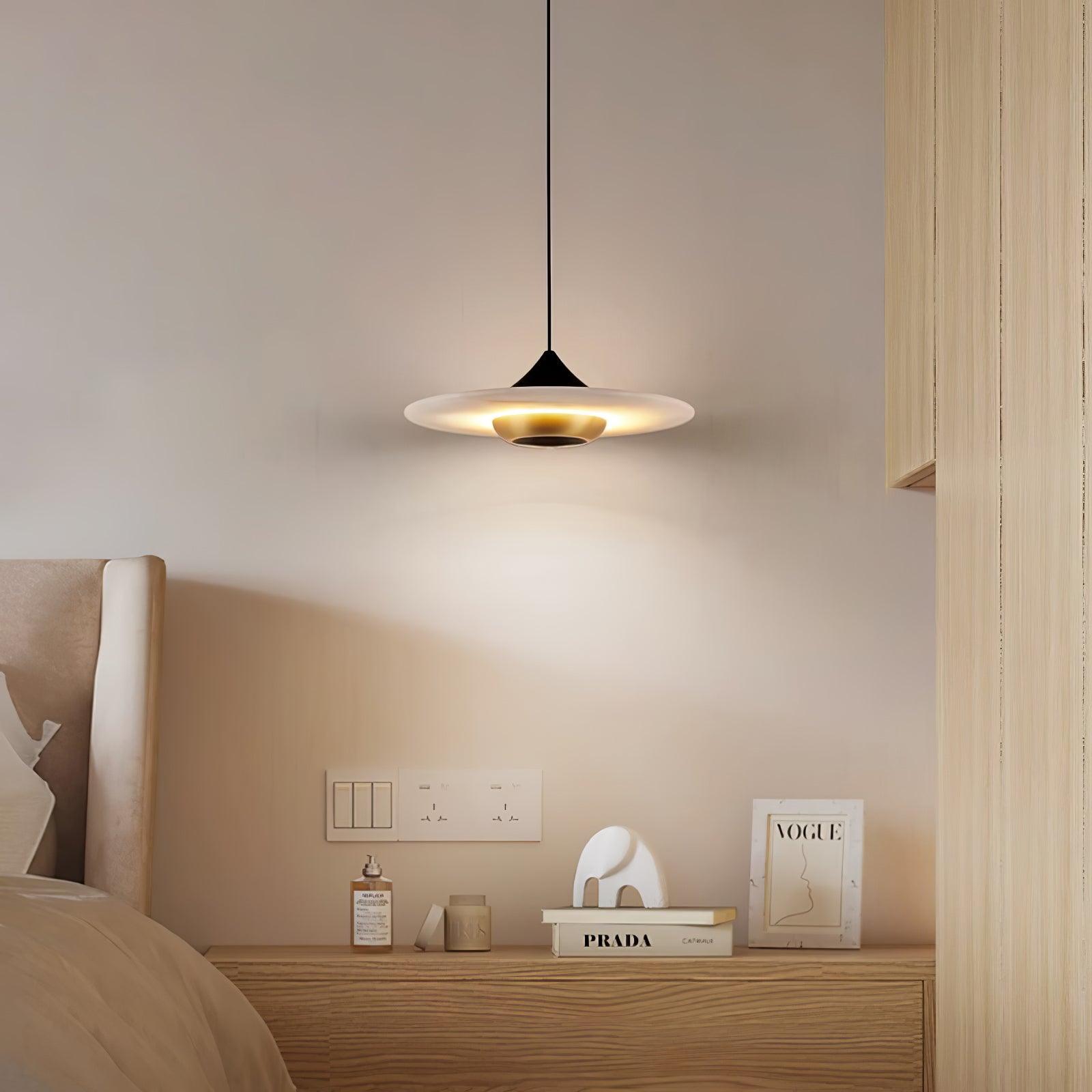 Flying Saucer Marble Pendant Lamp – Vakkerlight