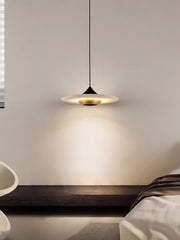 Flying Saucer Marble Pendant Lamp