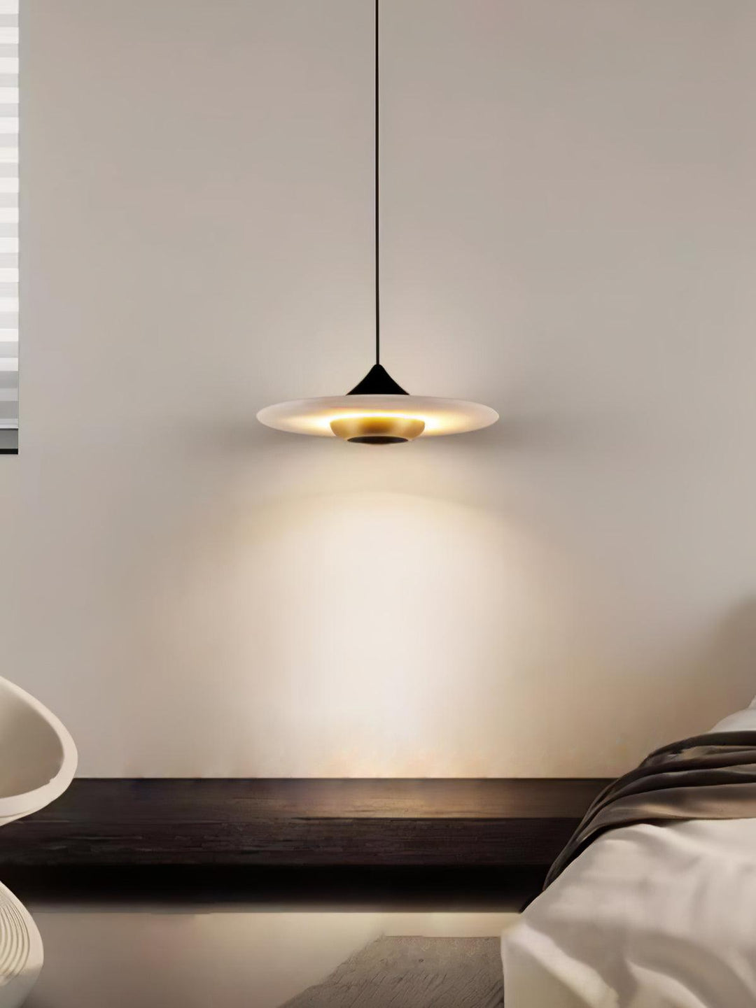 Flying Saucer Marble Pendant Lamp - Vakkerlight