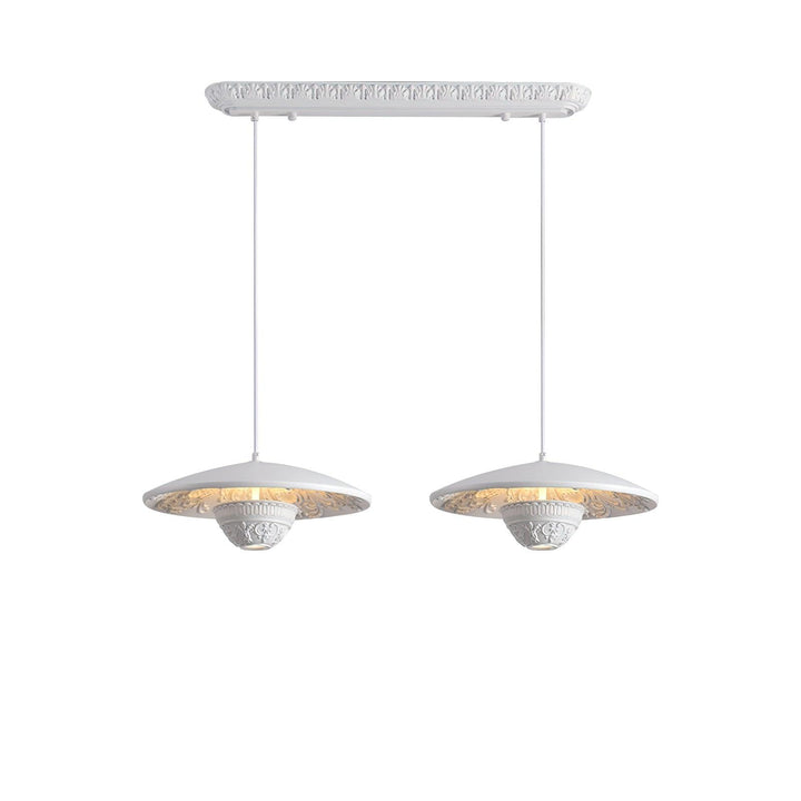 Flying Saucer Resin Pendant Lamp - Vakkerlight