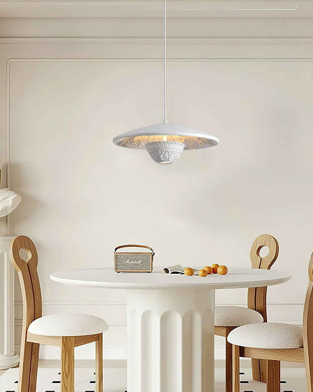 Flying Saucer Resin Pendant Lamp - Vakkerlight