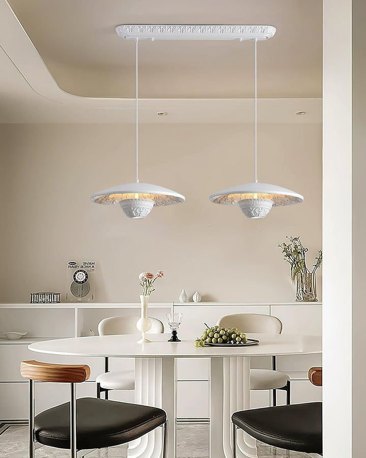 Flying Saucer Resin Pendant Lamp - Vakkerlight