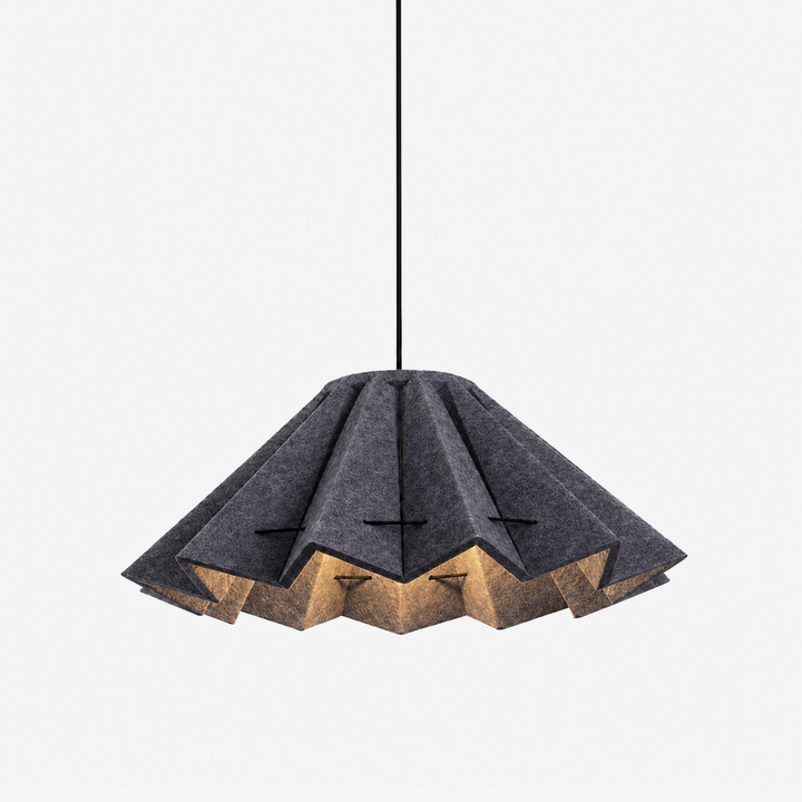 Fold Acoustic Felt Pleated Pendant Lamp