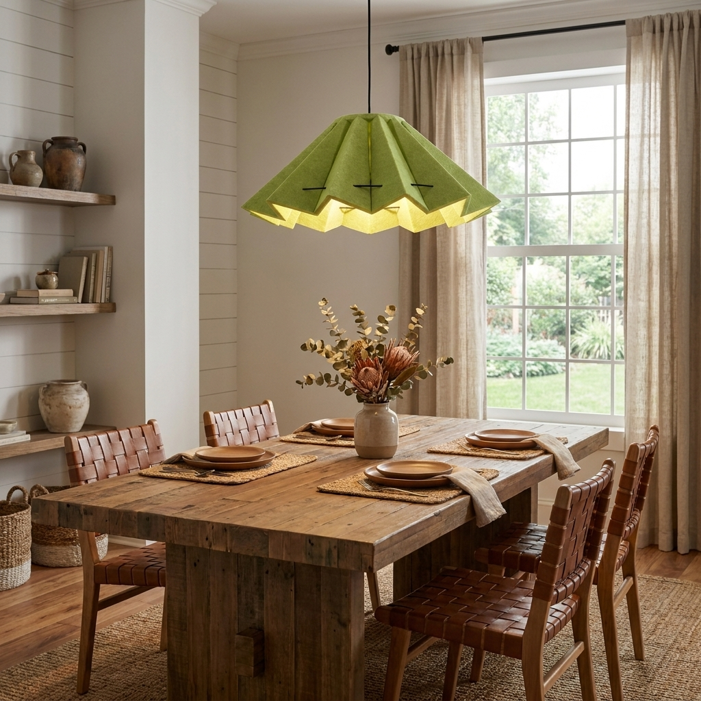 Fold Acoustic Felt Pleated Pendant Lamp
